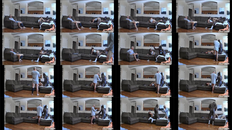 Hungbiswitch Behind The Scene Cuckold Bbc Footjob