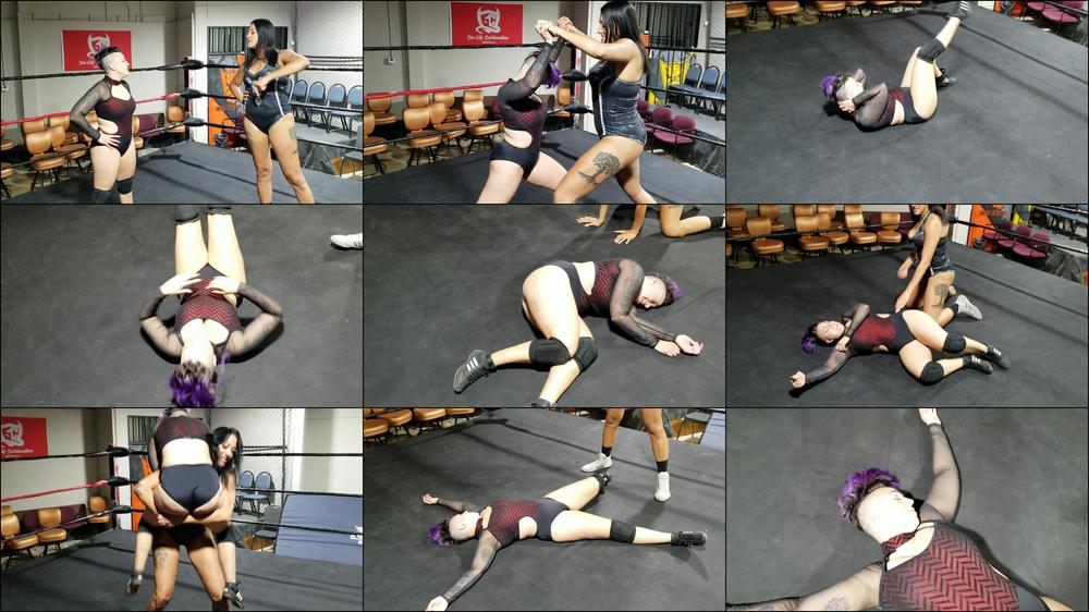 Pandemic Pro Wrestling - Sharon V Goddess - One Bearhug Is All It Takes