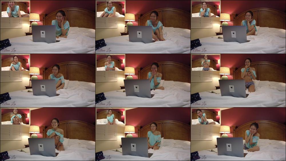 Shy Alina First Time on Random Live Chat - Jun 8, 2021