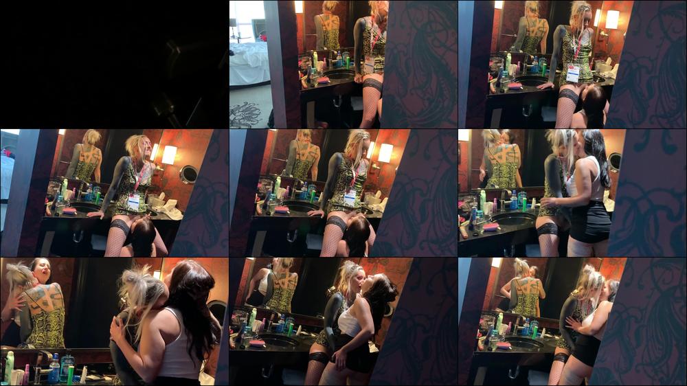 Fucking Angel at the AVN expo! Voyeur