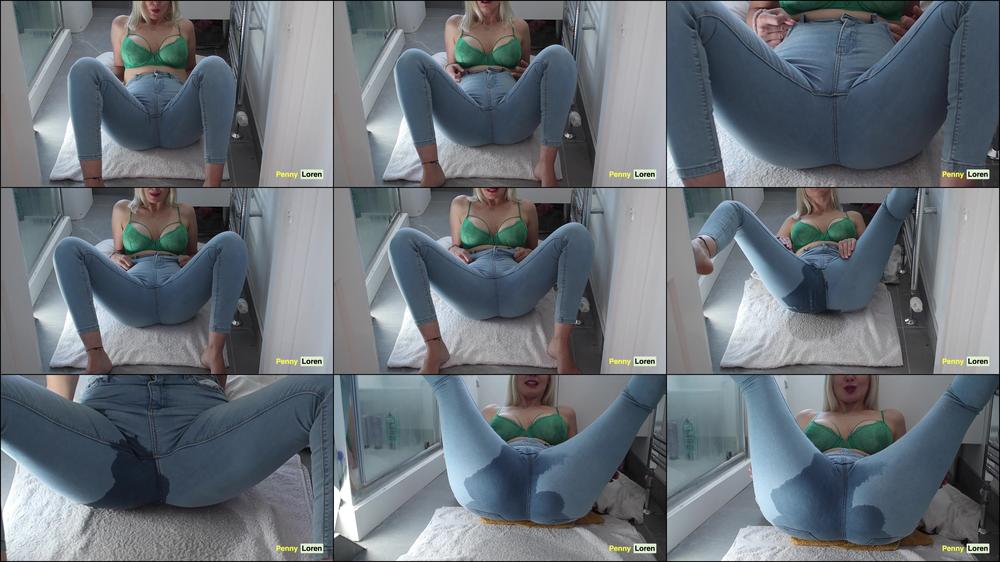 Penny Loren - P--Ing In My Blue Jeans For You - Manyvids
