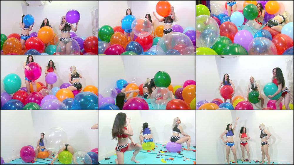 Arielle, Jasmin & Galas Balloons POP edit - Jun 22, 2023