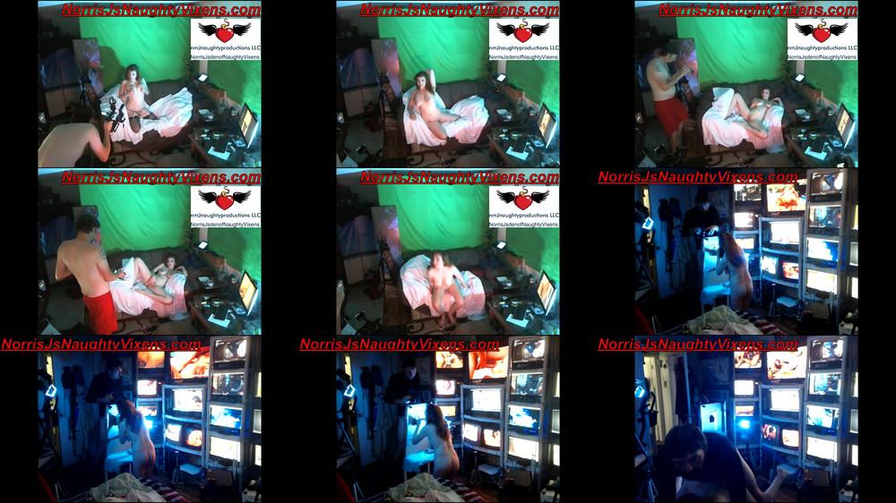 WEbcam of hot model photo shoot
