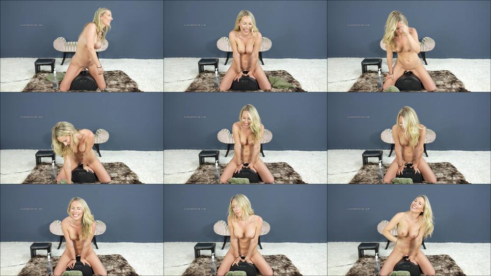 Bunny's Double Penetration Sybian Ride 4