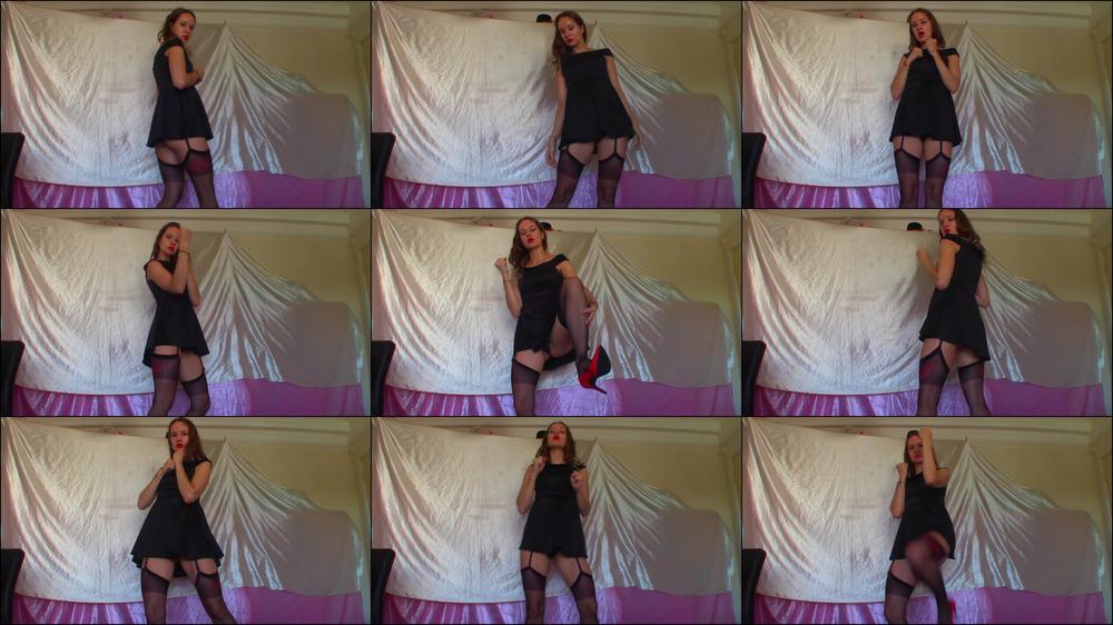 Ballbusting Rose Stocking Legs