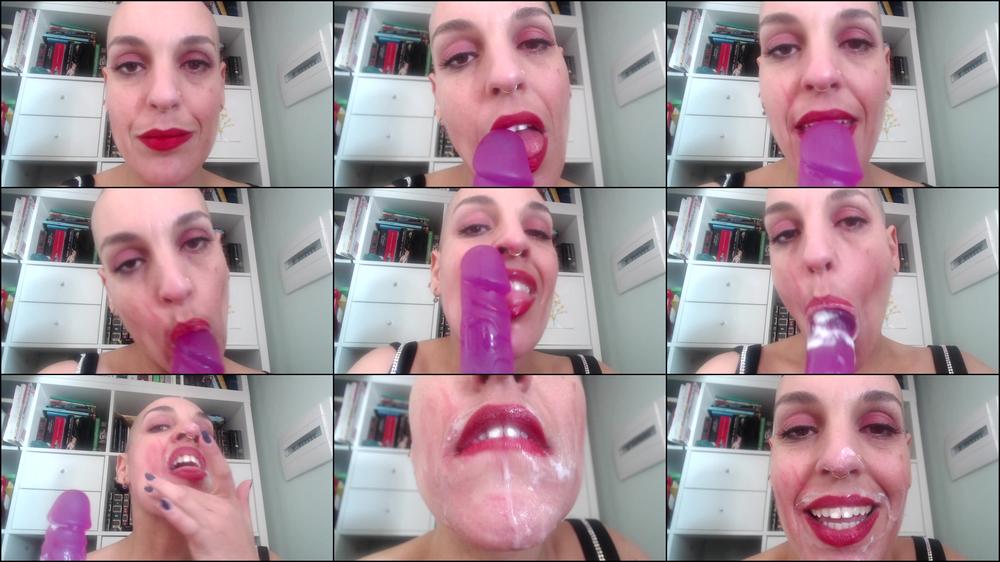 Emprexkala Sloppy And Messy Dildo Sucking