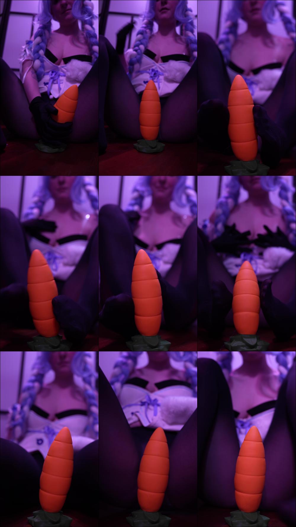 Pekora's Carrot Footjob