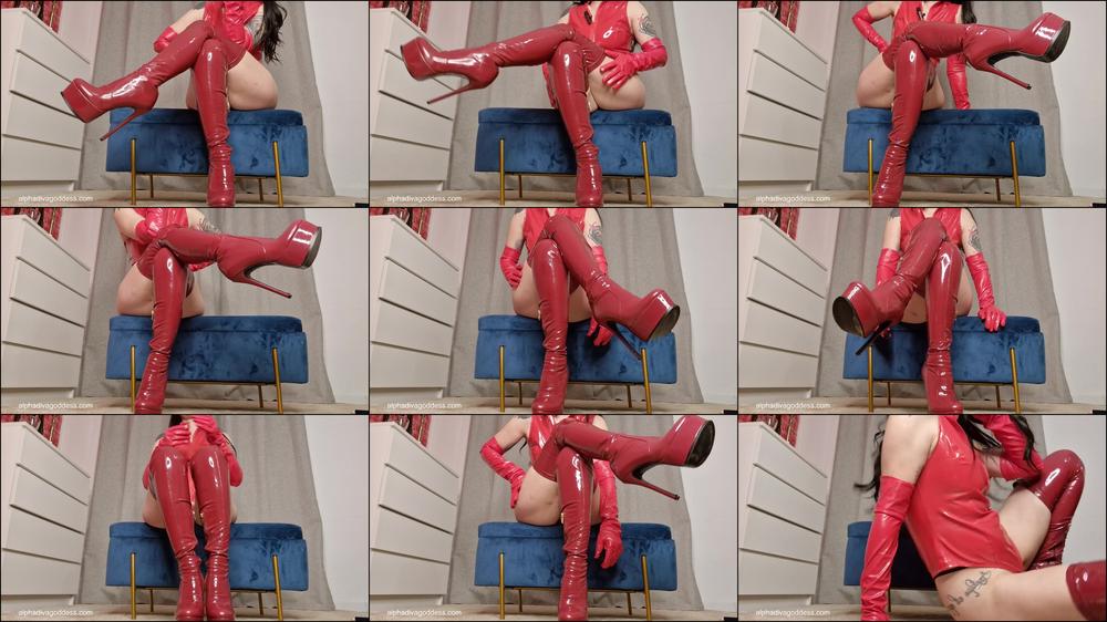 Red temptation Gooning part 6