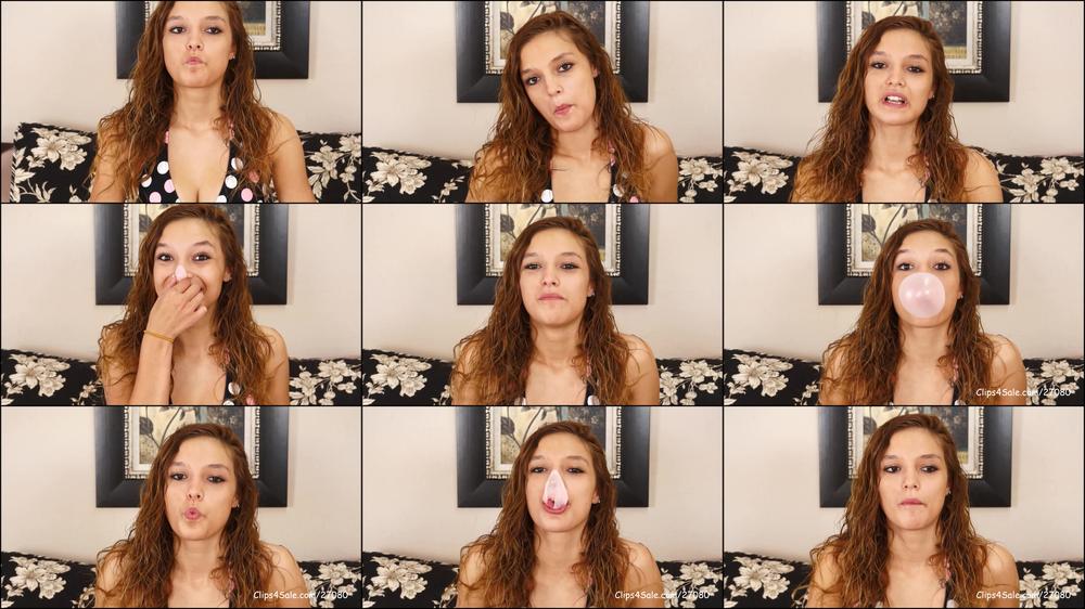 Danielle Blows More Bubbles Pt 2