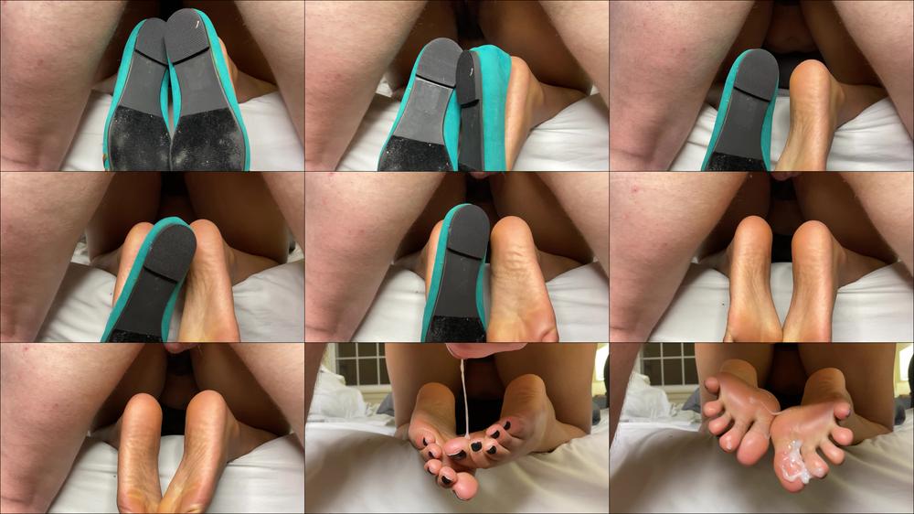 Close Up Feet While Fucking Cumshot