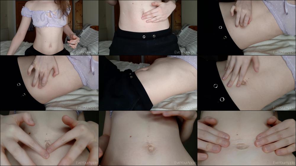 Petite Teen Belly Button Play