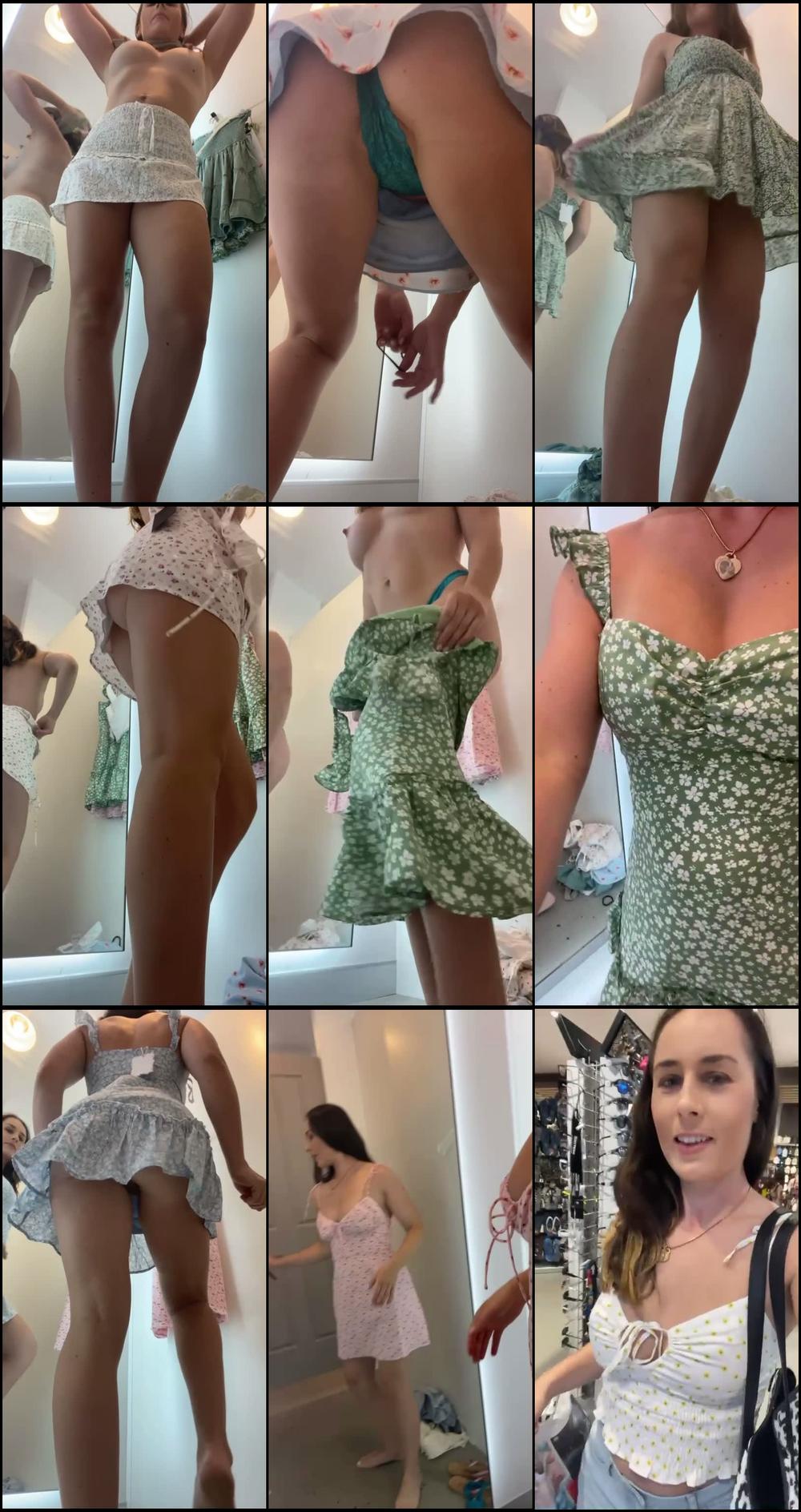 Cum In The Change Room With Me