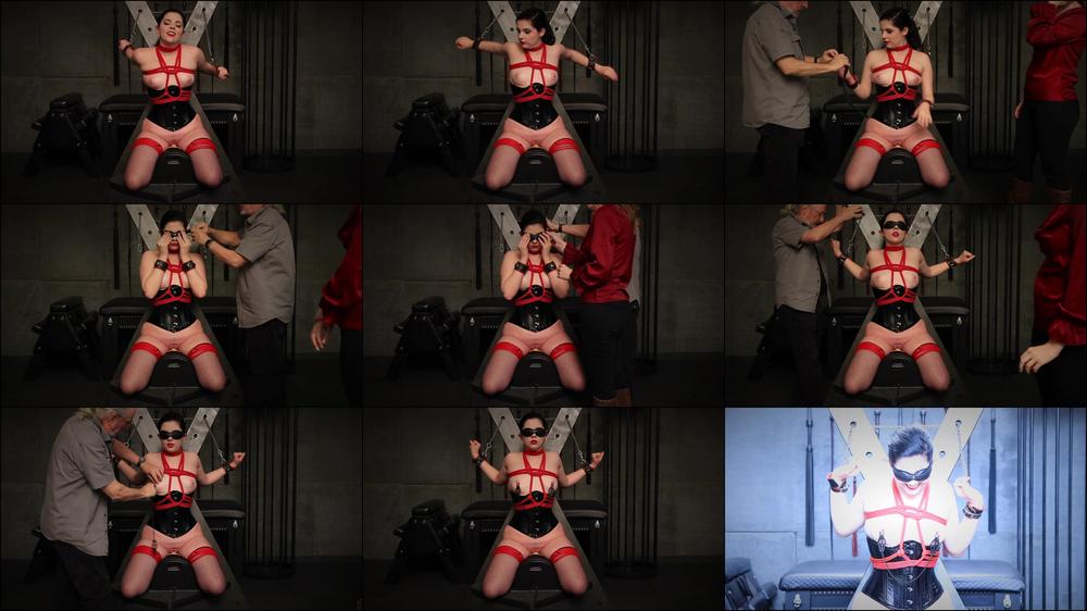 BTS of my first Sybian ride