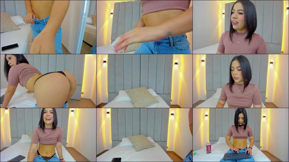 Orgasmic journey: lady's erotic dance with her own digits