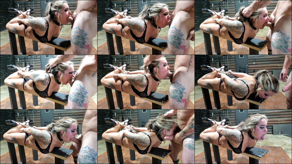Hogtied Face Fuck