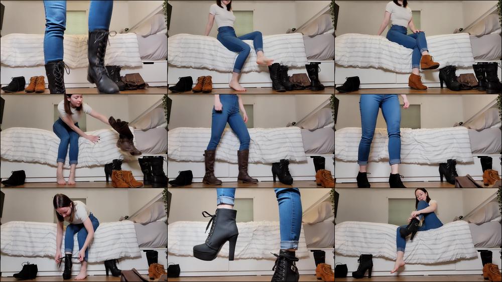 Barefoot and Barefaced Boot Try On - November 14, 2021