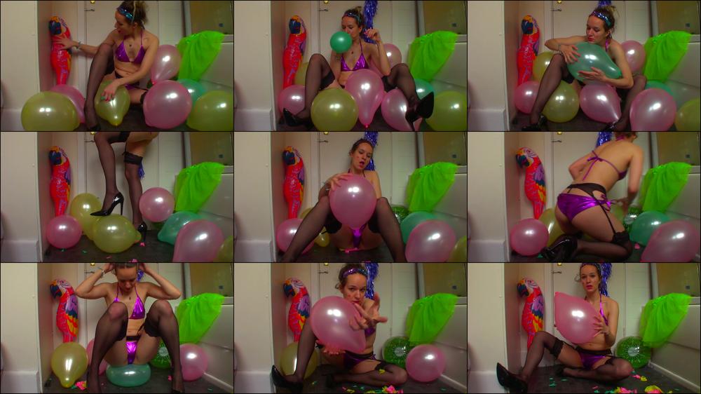 Pastel Balloon Riding And POPPING