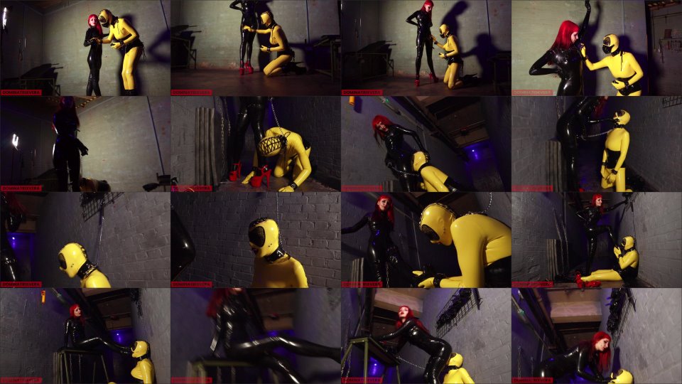 Dominatrixvera Heavy Rubber Foot And Ass Worship