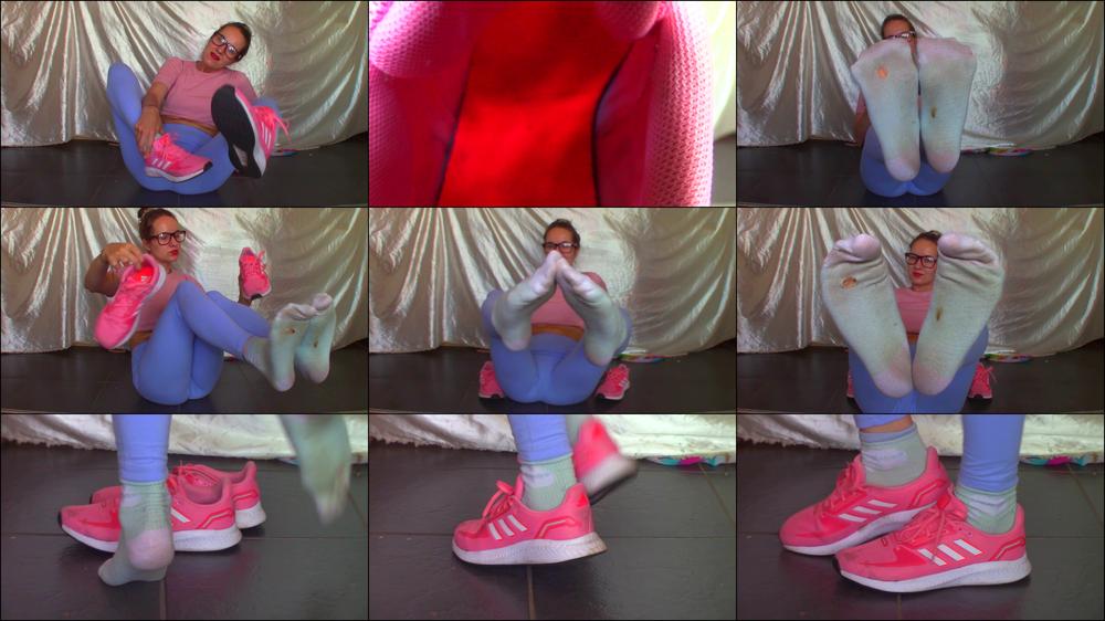Sniff, Lick Running Sneakers & Socks