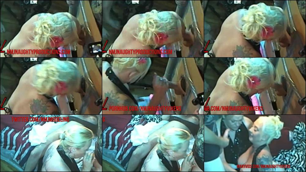 BLonds deepthroat training at my place