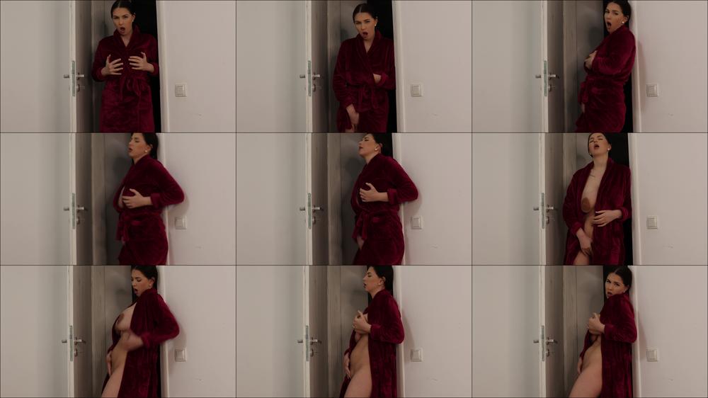 Mother spying SON in the shower