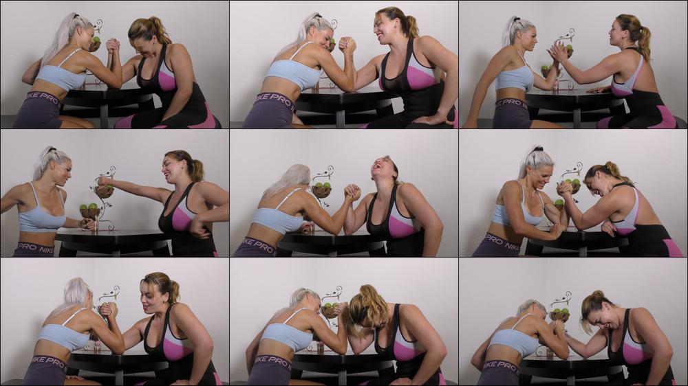 Megan vs Platinum : Armwrestling