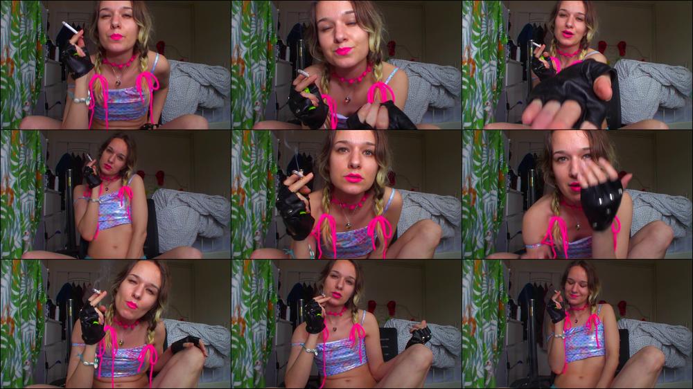 Shiny Ashtray Slave Training