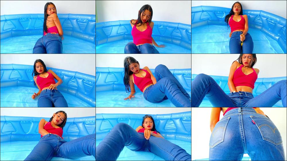 LEVIS WET JEANS AND VIBRATOR