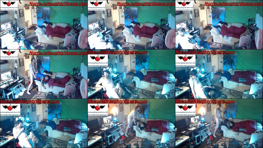 Webcam of 2 scenes w/ Bella Star