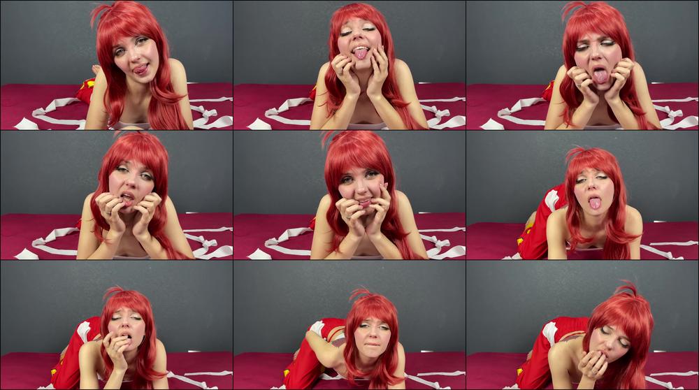 Erza Scarlet cosplay - ahegao - Apr 9, 2022