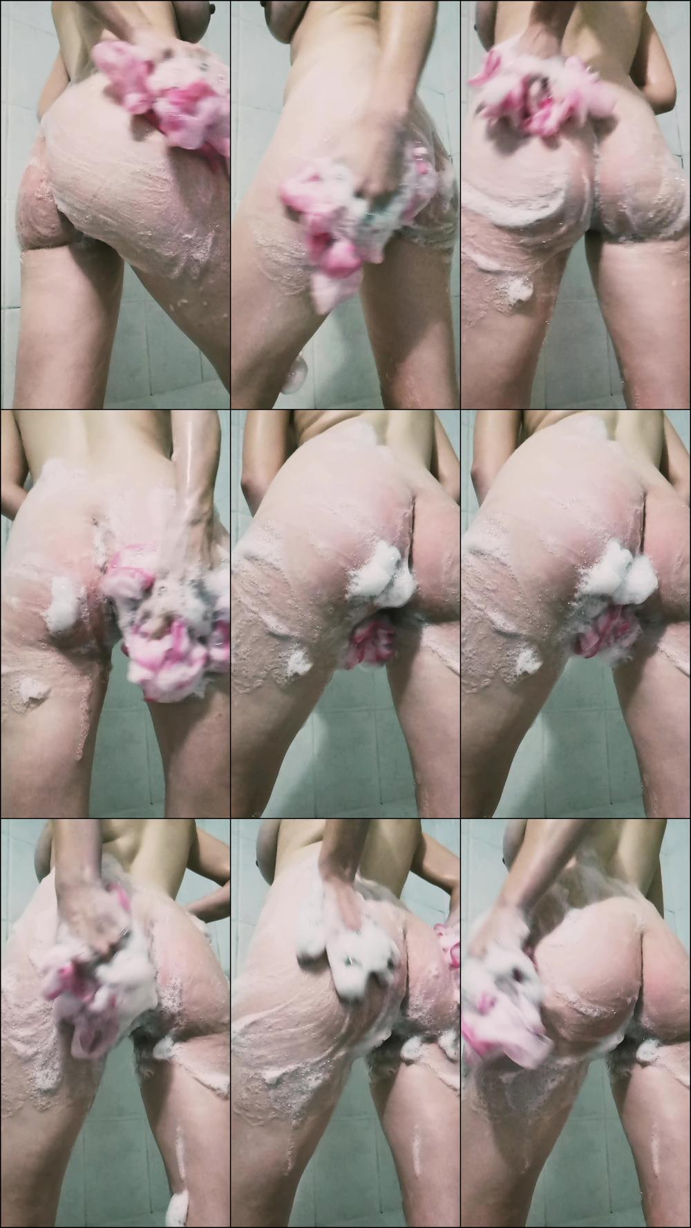 Soapy arse rub down
