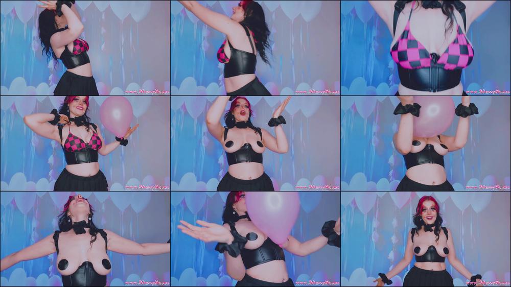 Balloon and Clown Boob Bouncing