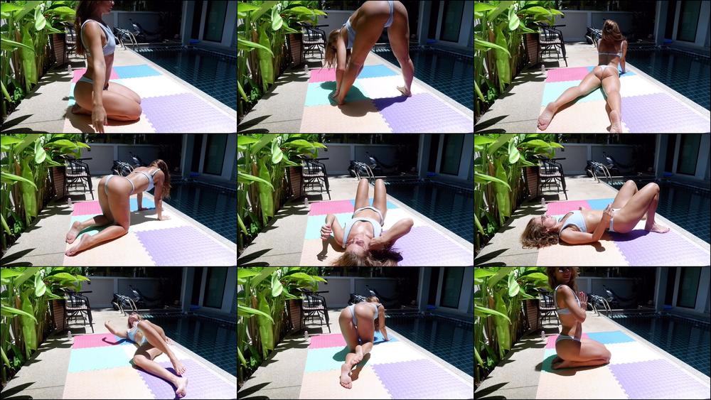 Molly Sweet Sexy Yoga Stretching