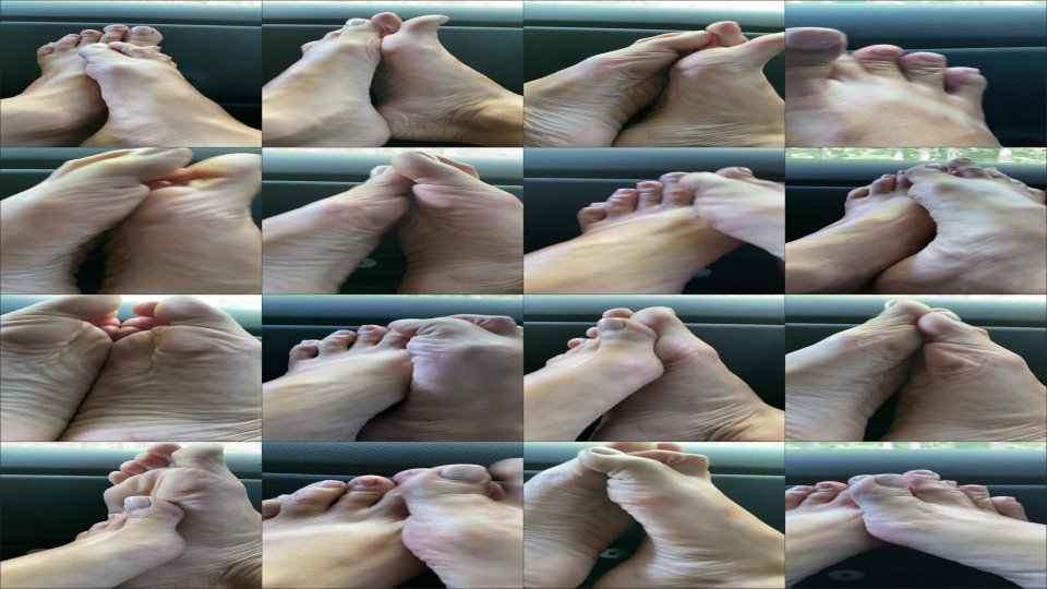 Queenmothersoles Car Feet Only Joi