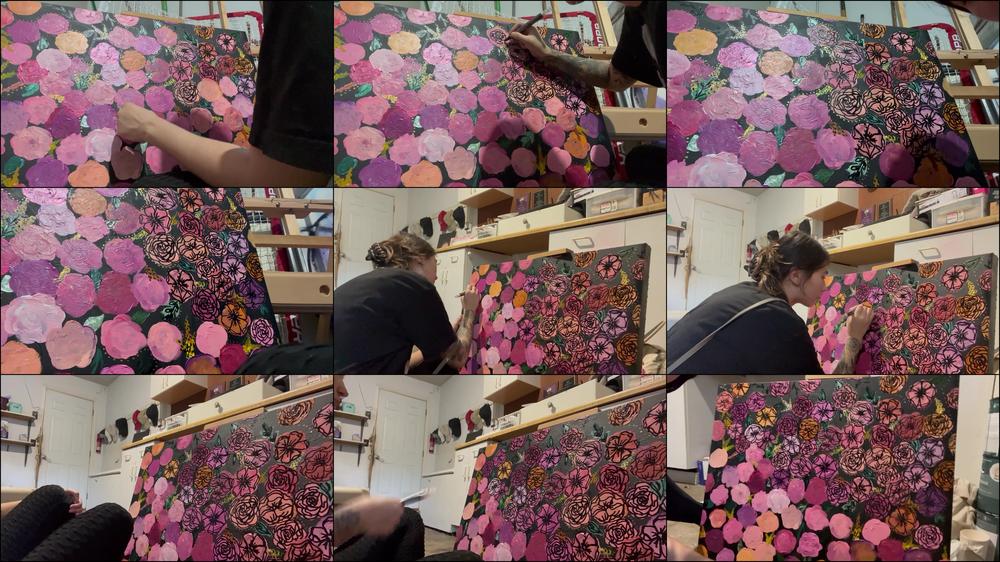 Charlottemae - Floral Painting - Manyvids