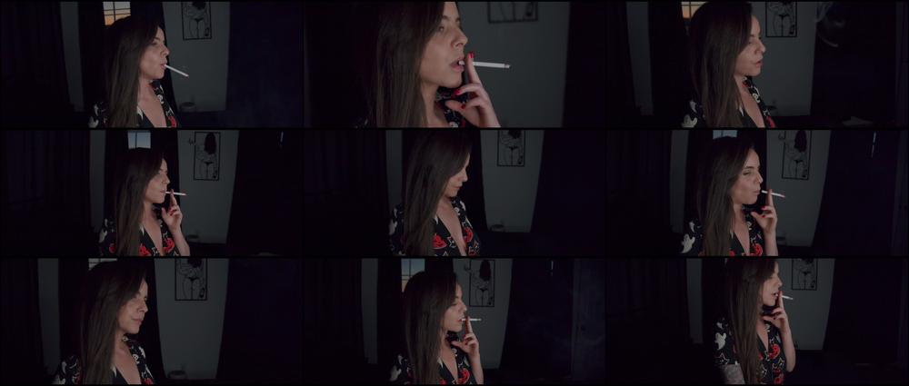 Smoking in Halloween Pajama Shirt v2