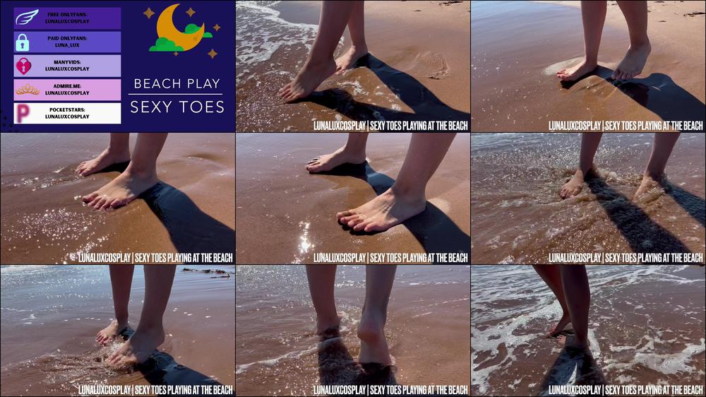 Feet in the Ocean