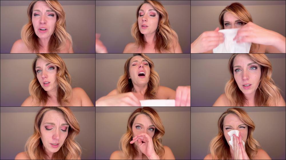 Dream Girl Sneezes and Nose Blows