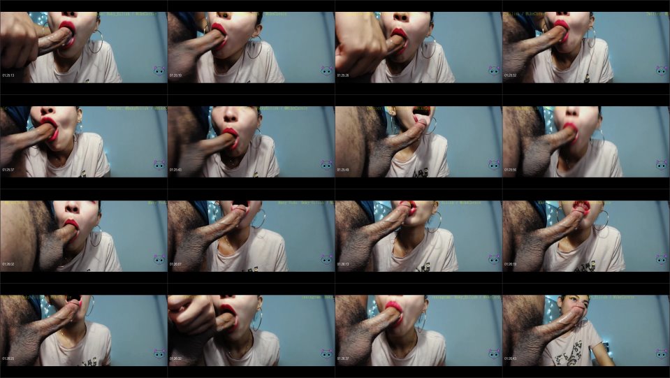 Boky Eilish Sloppy Blowjob