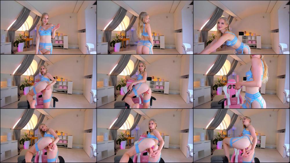 Sensual beauty plugged ass+ dildo pussy - August 09, 2022