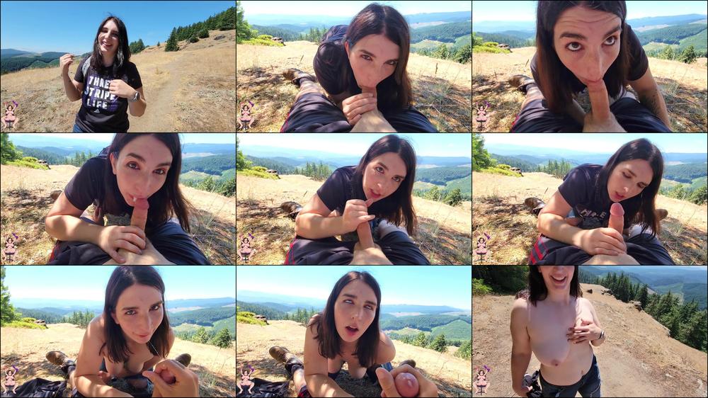 Hikers Stop For A Quick Cum