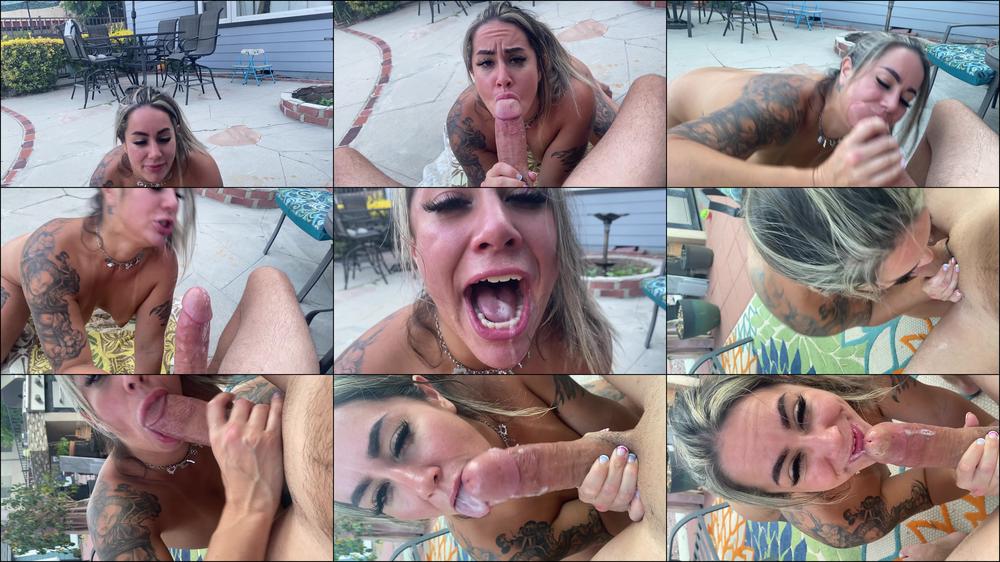 Outdoor Monster Cock Bj
