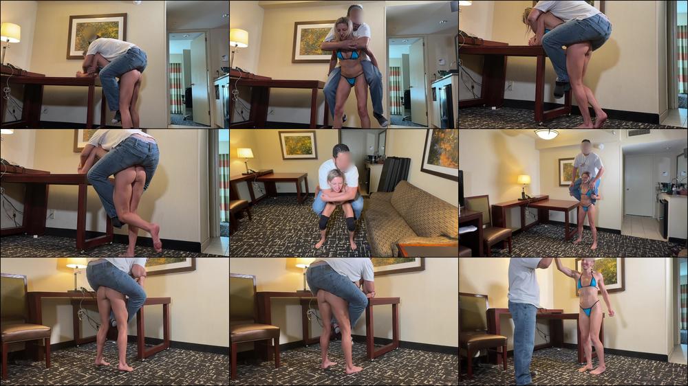 108# Girl Lift and Carry Challenges with 210# Man - July 22, 2023