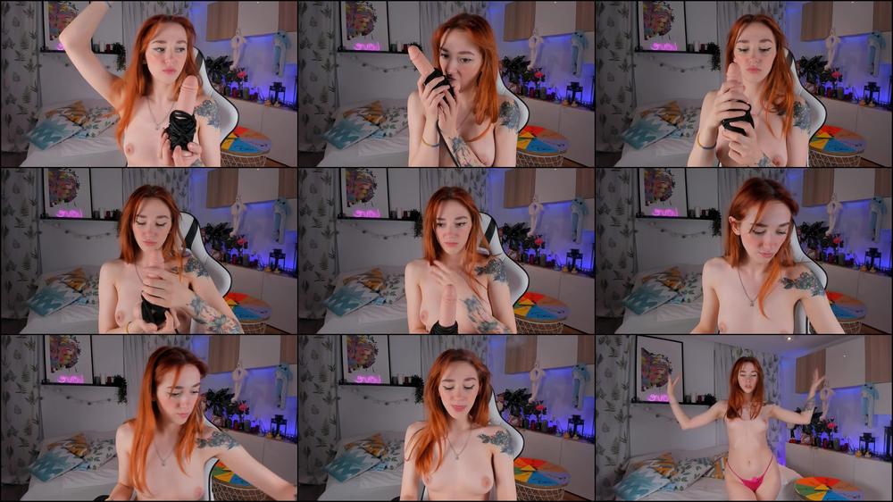 Playing with tied dildo - Jan 24, 2023