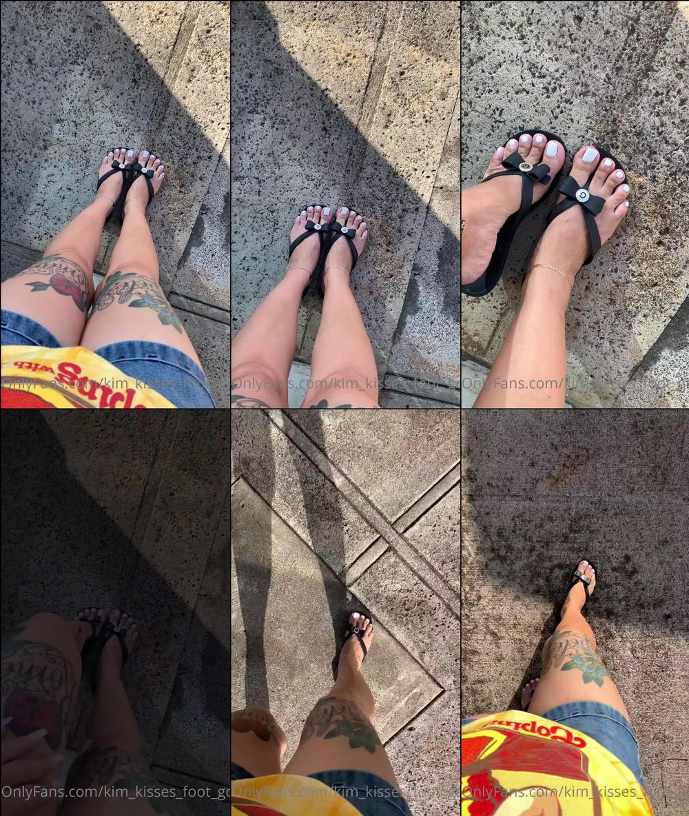 kim kisses foot goddess 01 05 2021 2097759041 you all voted white toes