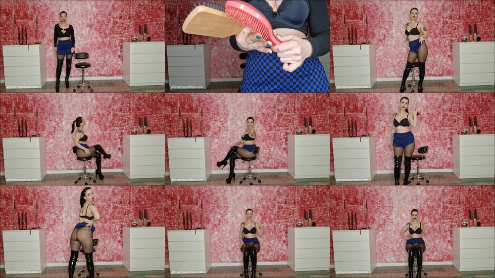 Brat spanking a dicklet - part 1 - April 08, 2023