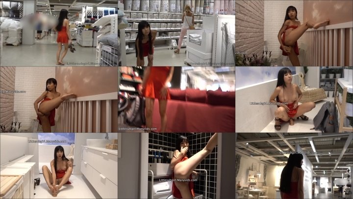 Littlesubgirl Crowded Ikea Shopping Fuck Anal Amp Squirt