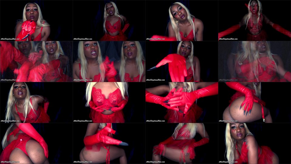 Temptressblair Red Gloved Seductress Mindfucks You