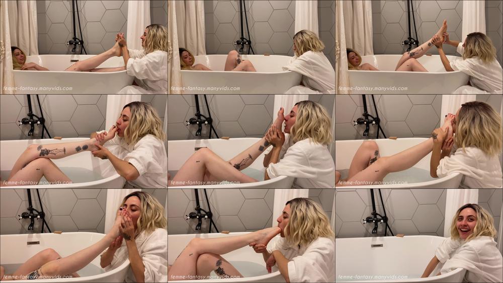 Real Couple Foot Worship - August 10, 2023