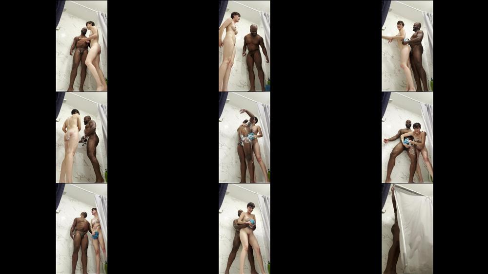 Doc and Ahanu naked in the shower - December 27, 2024